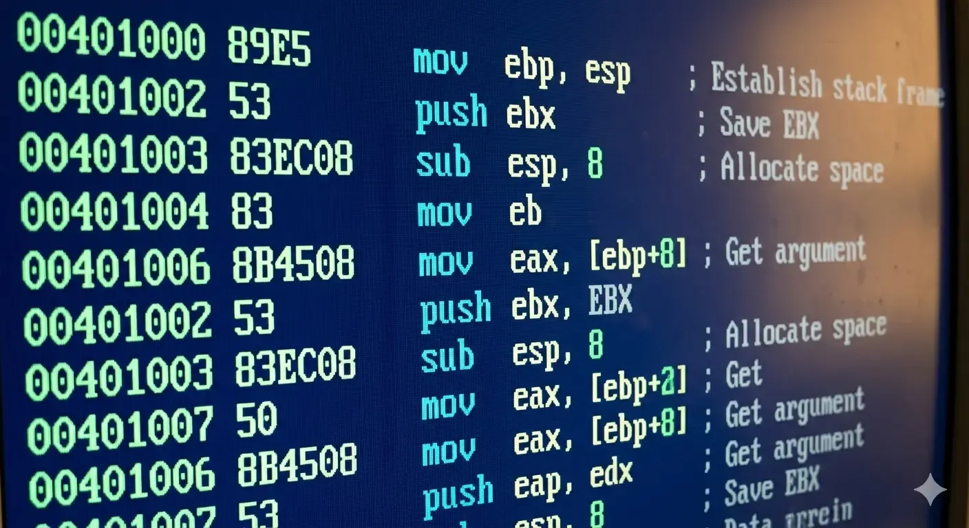 Código Assembler (La Primera Abstracción Simbólica)